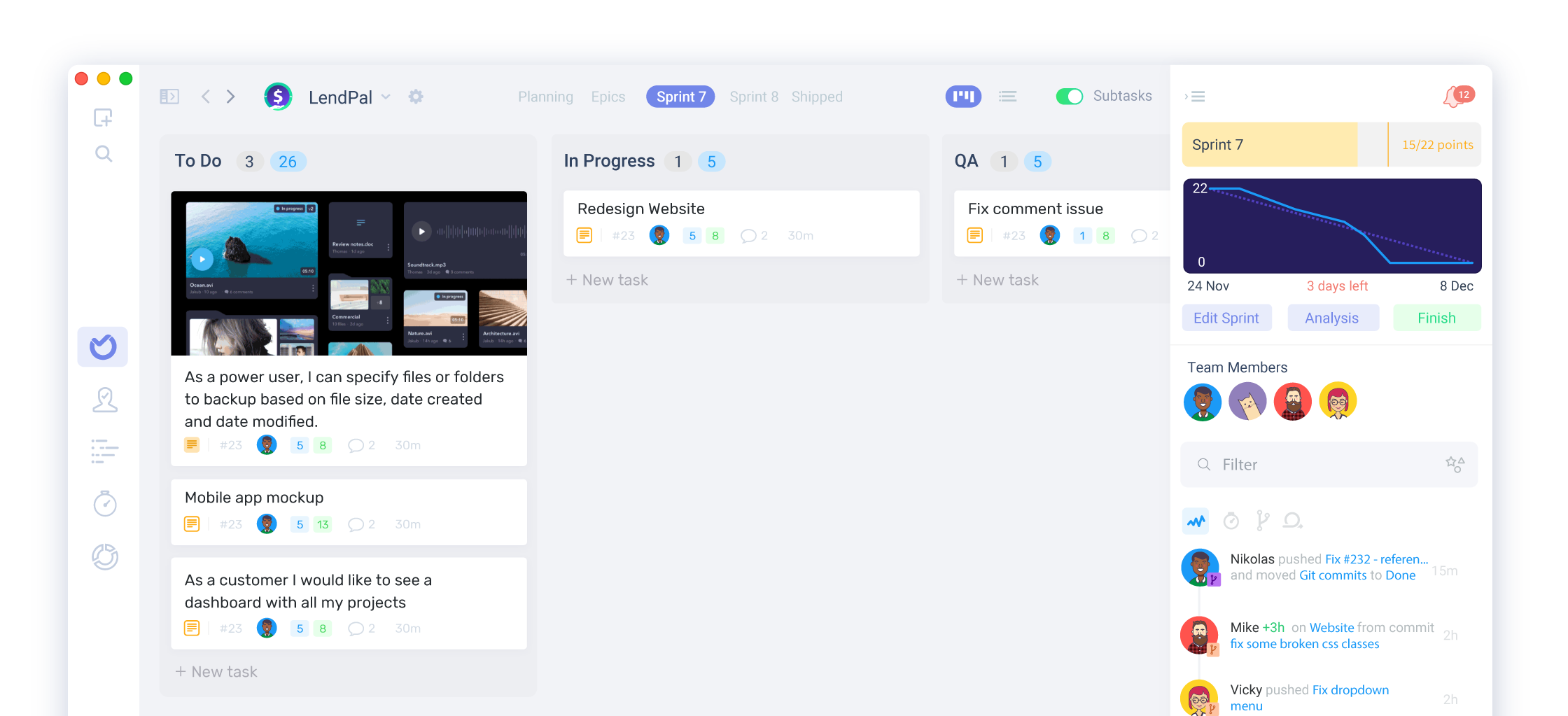 Agile Sprints by Ora