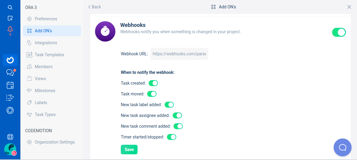 Webhooks
