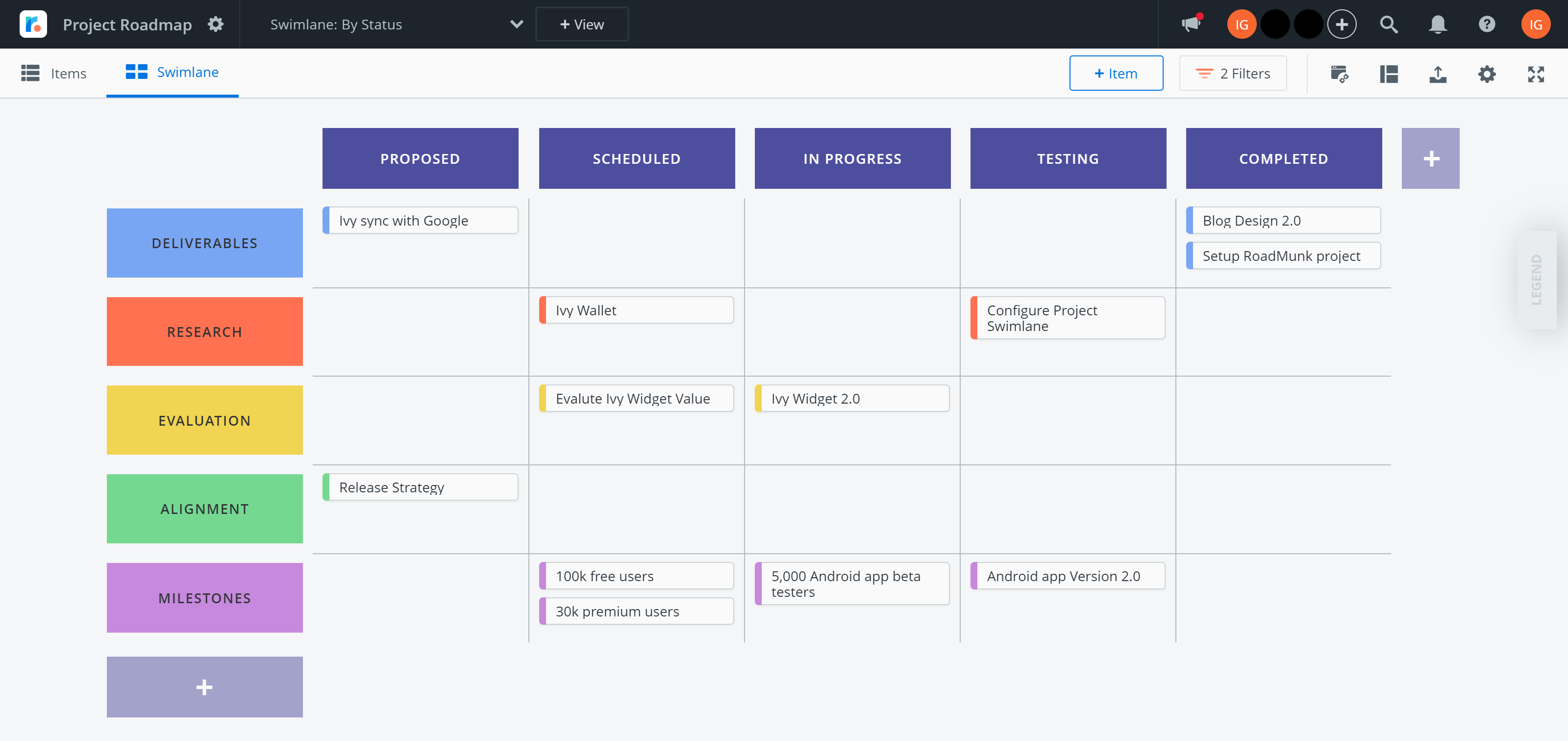 roadmunk-project-management-software